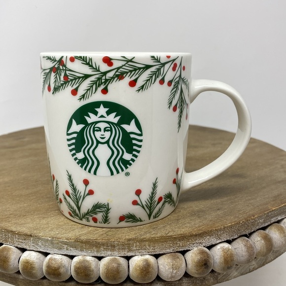 Starbucks Other - Starbucks Christmas Holly Berries Mug